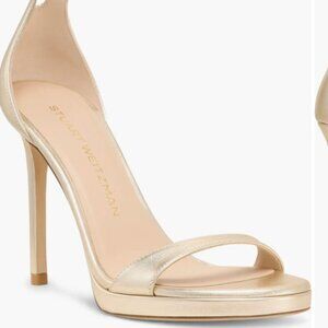 Stuart Weitzman Nudist Platform Sandal